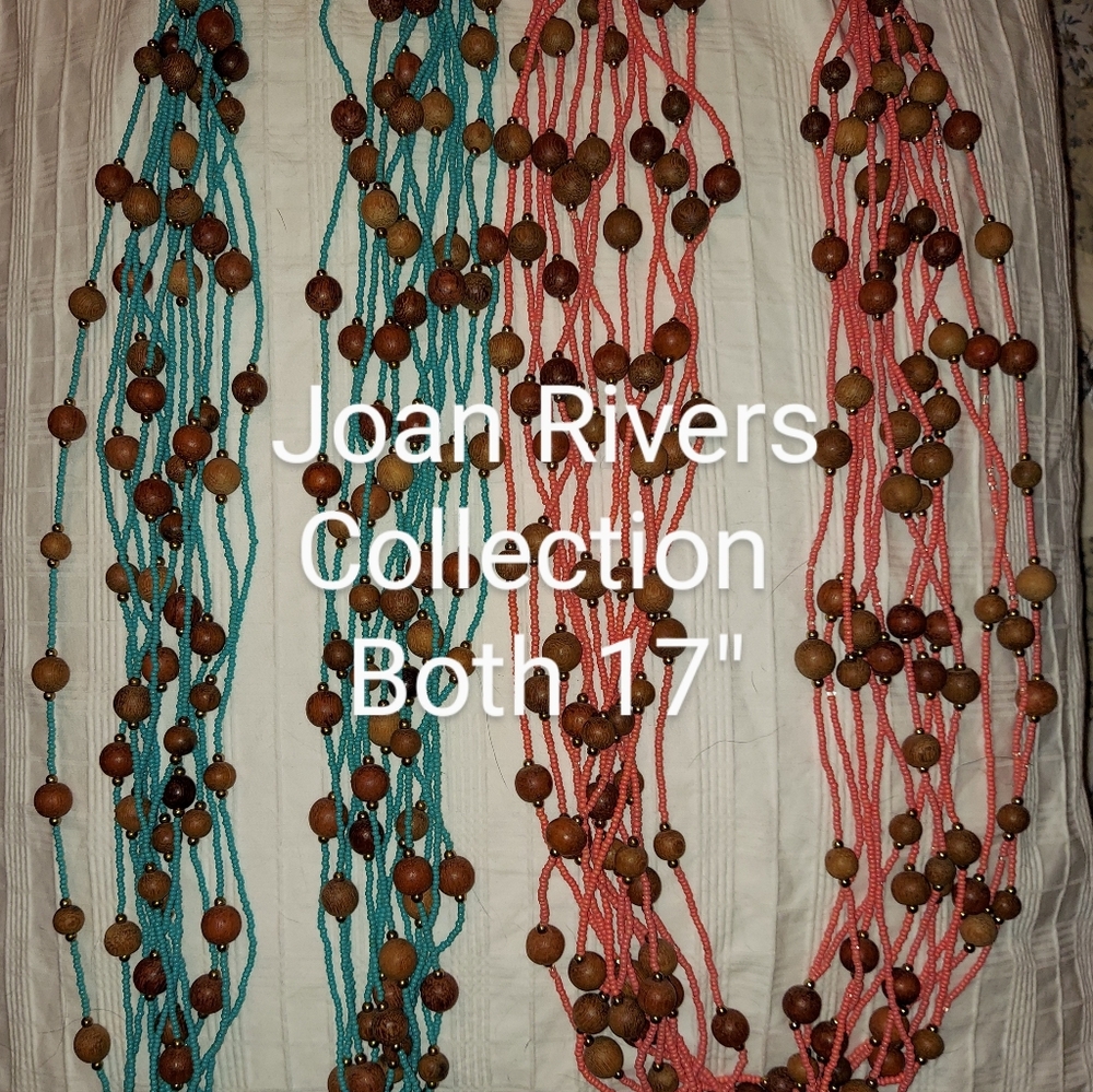 Two beaded necklaces set